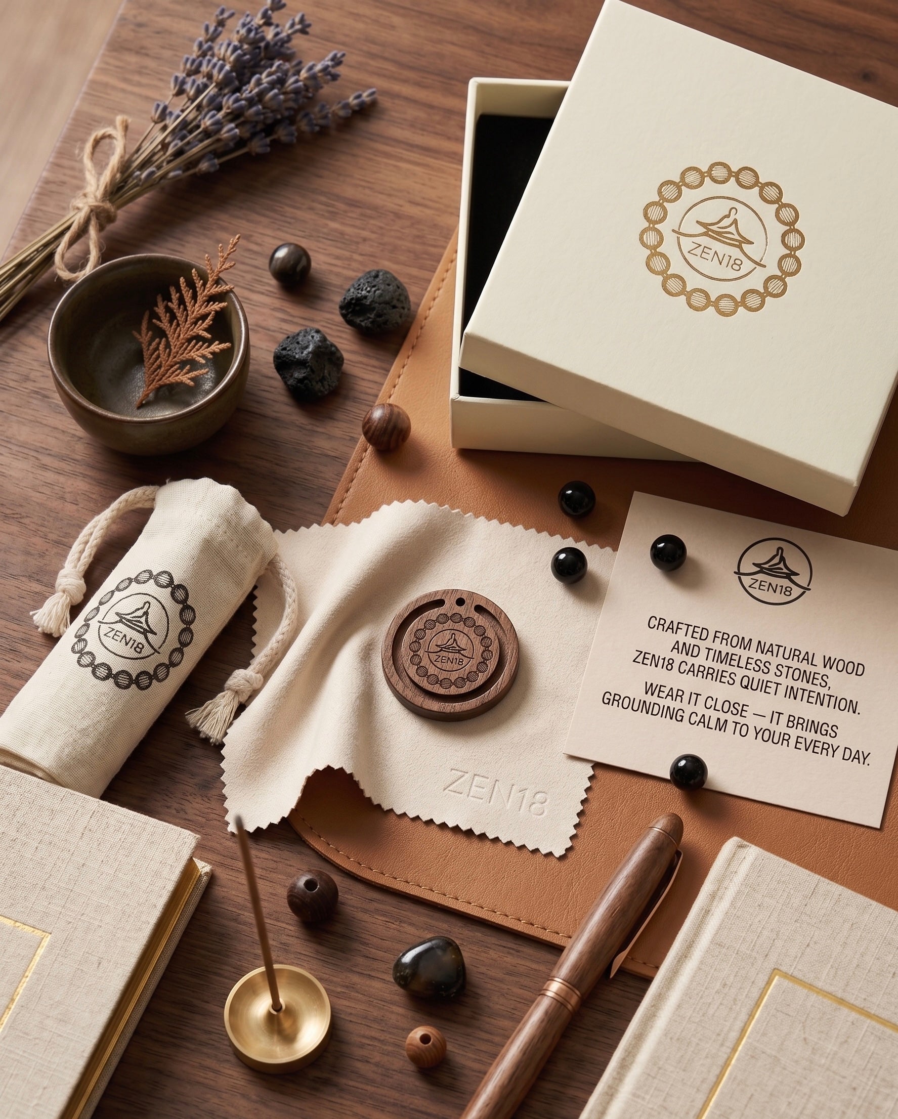 ZEN18 gift packaging and bracelet accessories